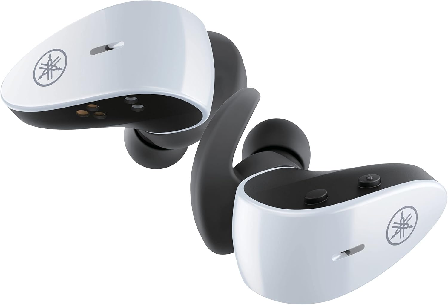 Yamaha TW-ES5A, True Wireless Sport Earbuds, with Listening Care and Ambient Sound, IPX7 waterproof, upto 34 h playback time, App with EQ controls, Colour