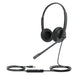Yealink UH34 Headset Certified for Microsoft Teams USB-A Stereo Headsets with Microphone Noise Cancelling for Call Center Business Office VoIP Phone PC Computer Headset (Lightweight Foam Earpad)