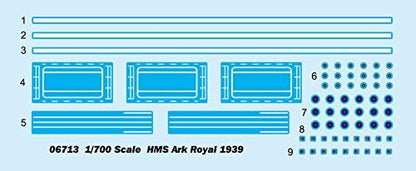 Trumpeter 1/700 HMS Ark Royal 756713 Model Kit