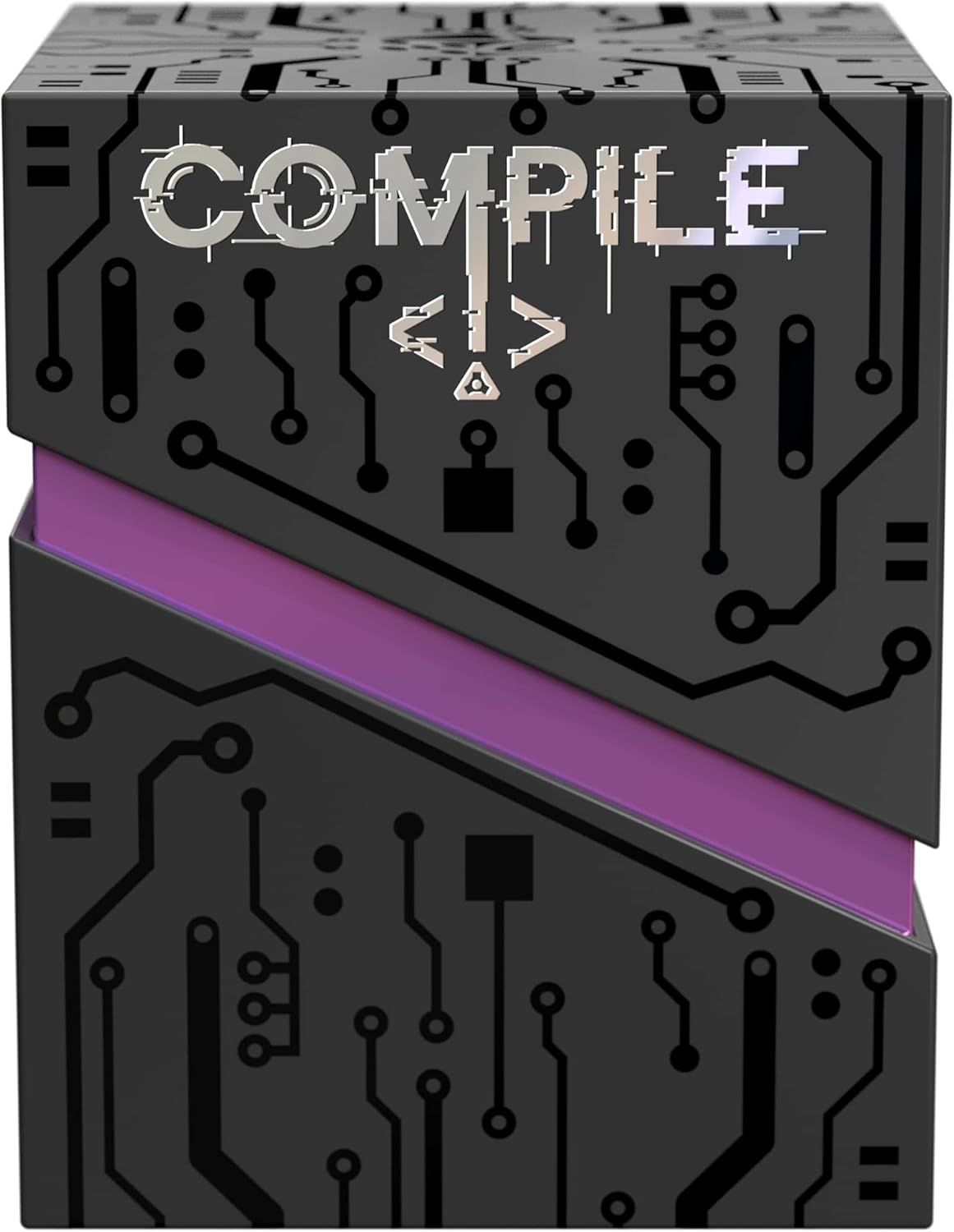 Greater Than Games: Compile: Main 1 - Area Control Strategy Card Game, Play As Competing Artificial Intelligence, Ages 14+, 2 Players, 20 Min