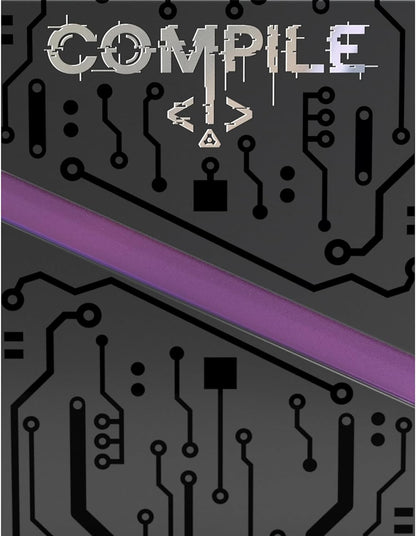 Greater Than Games: Compile: Main 1 - Area Control Strategy Card Game, Play As Competing Artificial Intelligence, Ages 14+, 2 Players, 20 Min