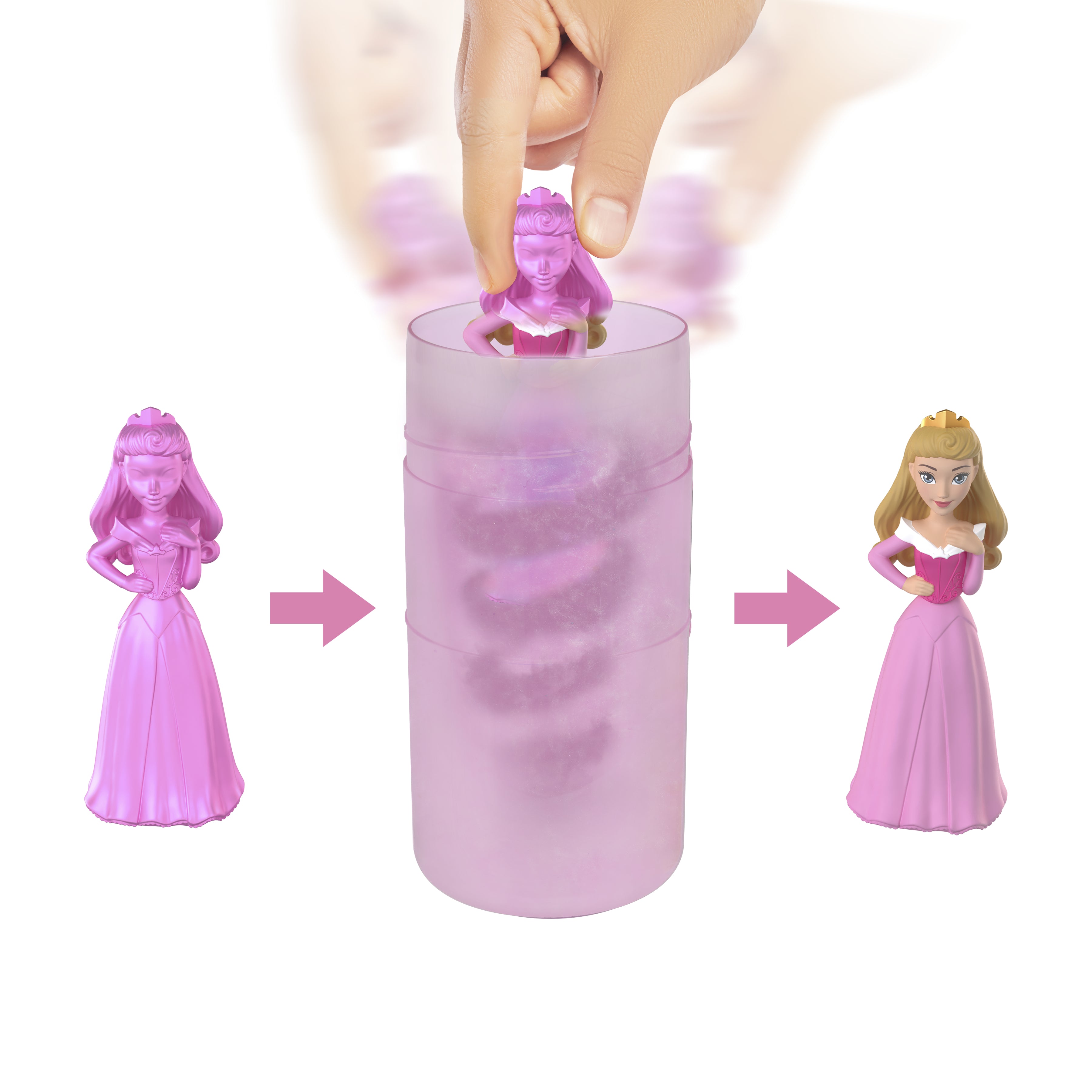 Disney Princess ROYAL COLOR REVEAL Small Doll