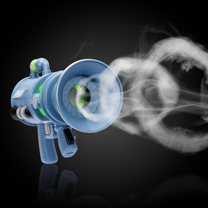 Despicable Me 4 The Ultimate Fart Blaster; Blasts out REAL Fart Rings of fog; Plays 15 Different Fart Sounds Lights Up and Emits Smells; It Includes 2 Different Scented Fart Formulas