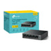 TP-Link 5-Port Gigabit Desktop Switch with 4-Port PoE+, up to 10 Gbps switching capacity, 65 W PoE Budget up to 250 m Transmission, desktop or wall-mounting design, Plug and play, metal case(LS105GP