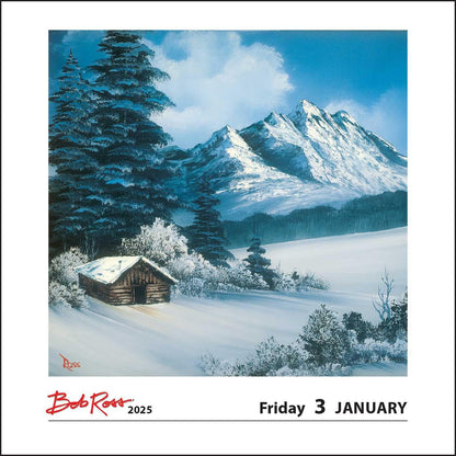 Bob Ross 2025 Day-to-Day Calendar