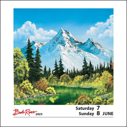 Bob Ross 2025 Day-to-Day Calendar