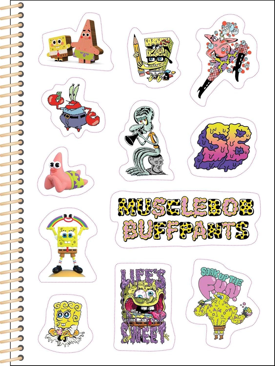 SpongeBob SquarePants 12-Month 2025 Planner Calendar