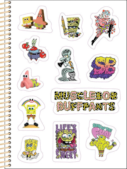 SpongeBob SquarePants 12-Month 2025 Planner Calendar