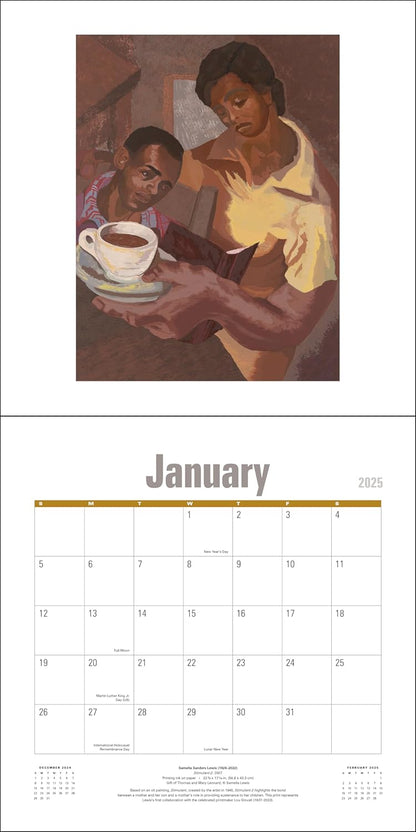 National Museum of African American History and Culture 2025 Wall Calendar