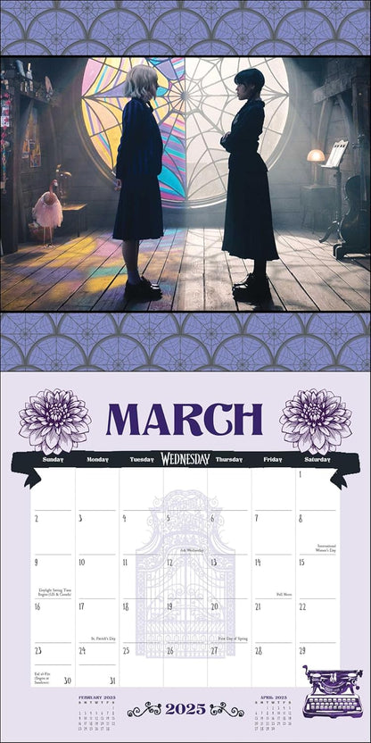 Wednesday 2025 Wall Calendar