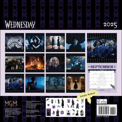 Wednesday 2025 Wall Calendar