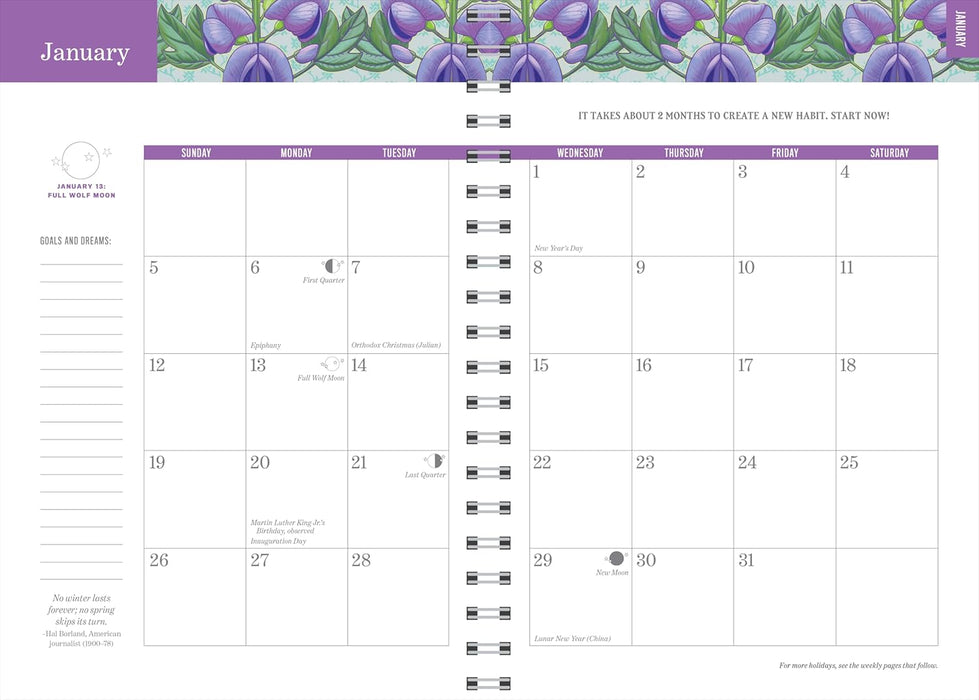 The 2025 Old Farmer's Almanac Planner