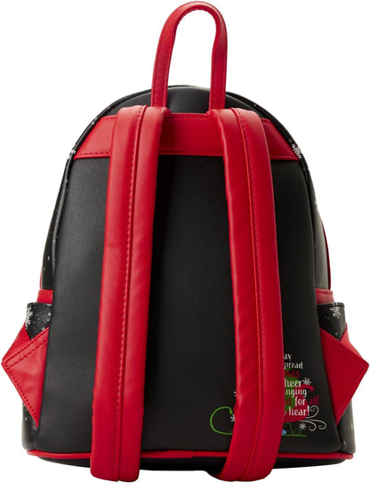 Loungefly Elf Clausometer Light Up Mini Backpack