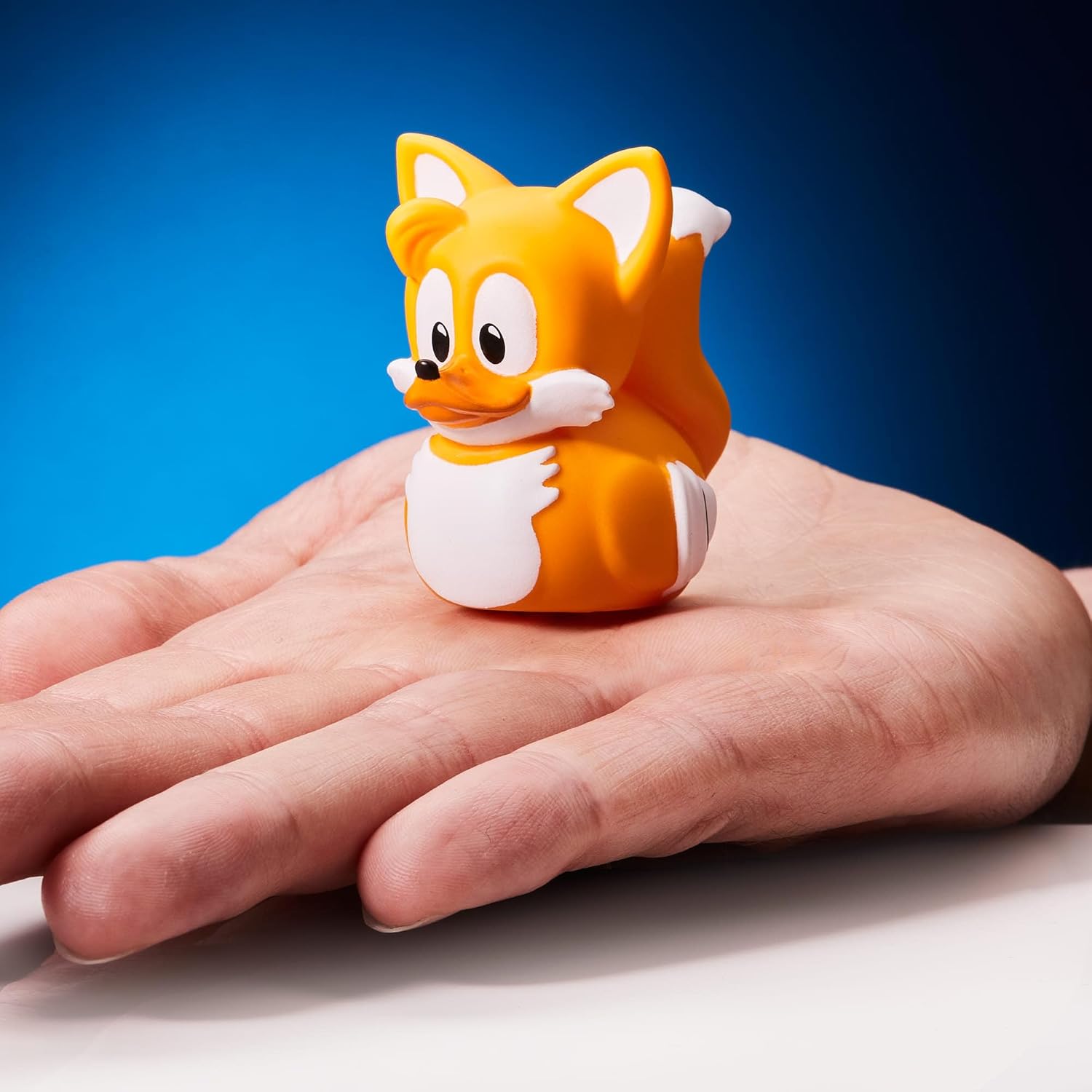 TUBBZ Mini: Sonic - Tails Figura Mini Coleccionable de Pato de Goma Disfrazado