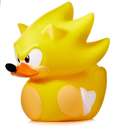 TUBBZ Mini Super Sonic Collectible Vinyl Rubber Duck Figure - Official Sonic the Hedgehog Merchandise - Kids TV, Movies & Video Games