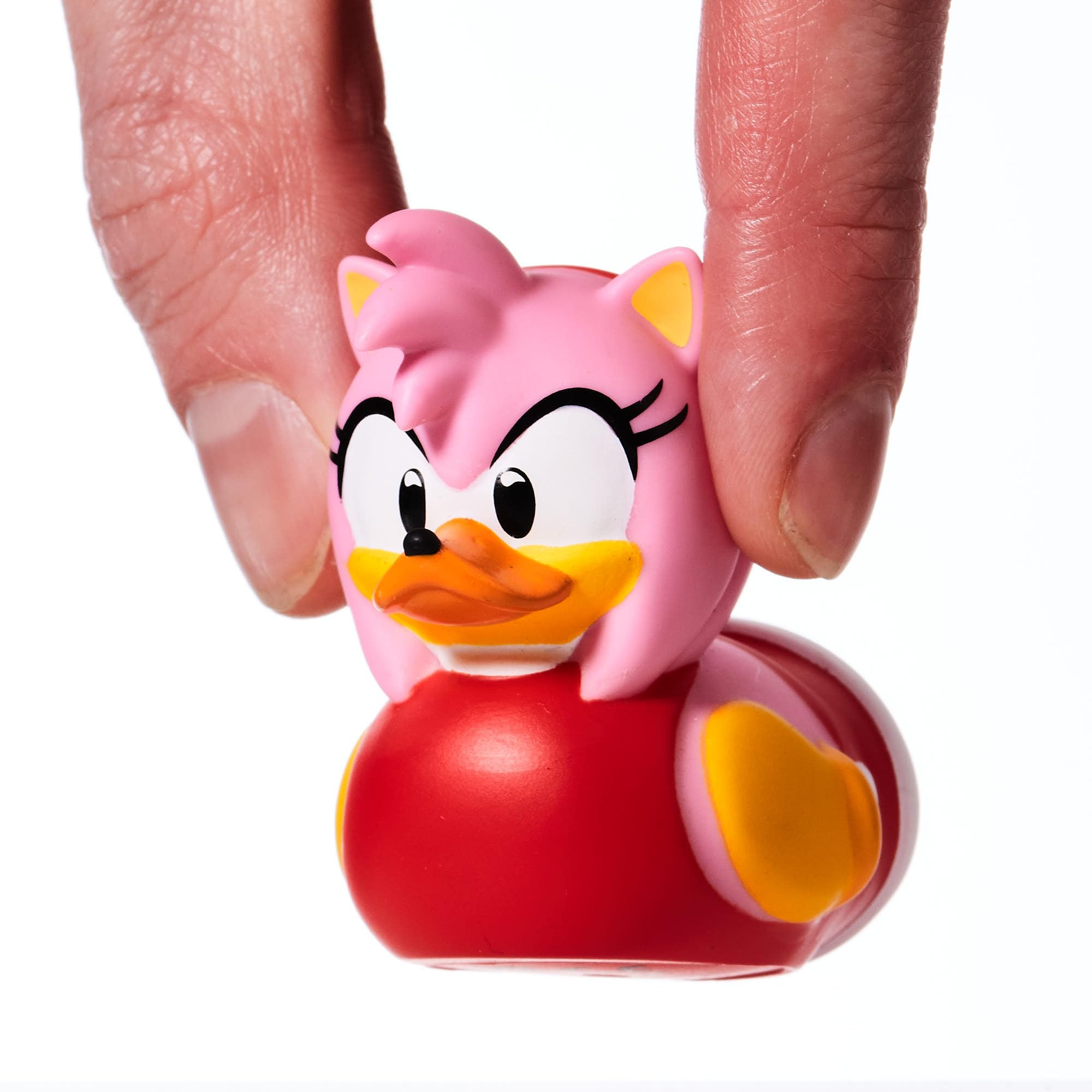 TUBBZ Mini: Sonic the Hedgehog - Amy Rose Cosplayende Rubberen Eend Vinylfiguur