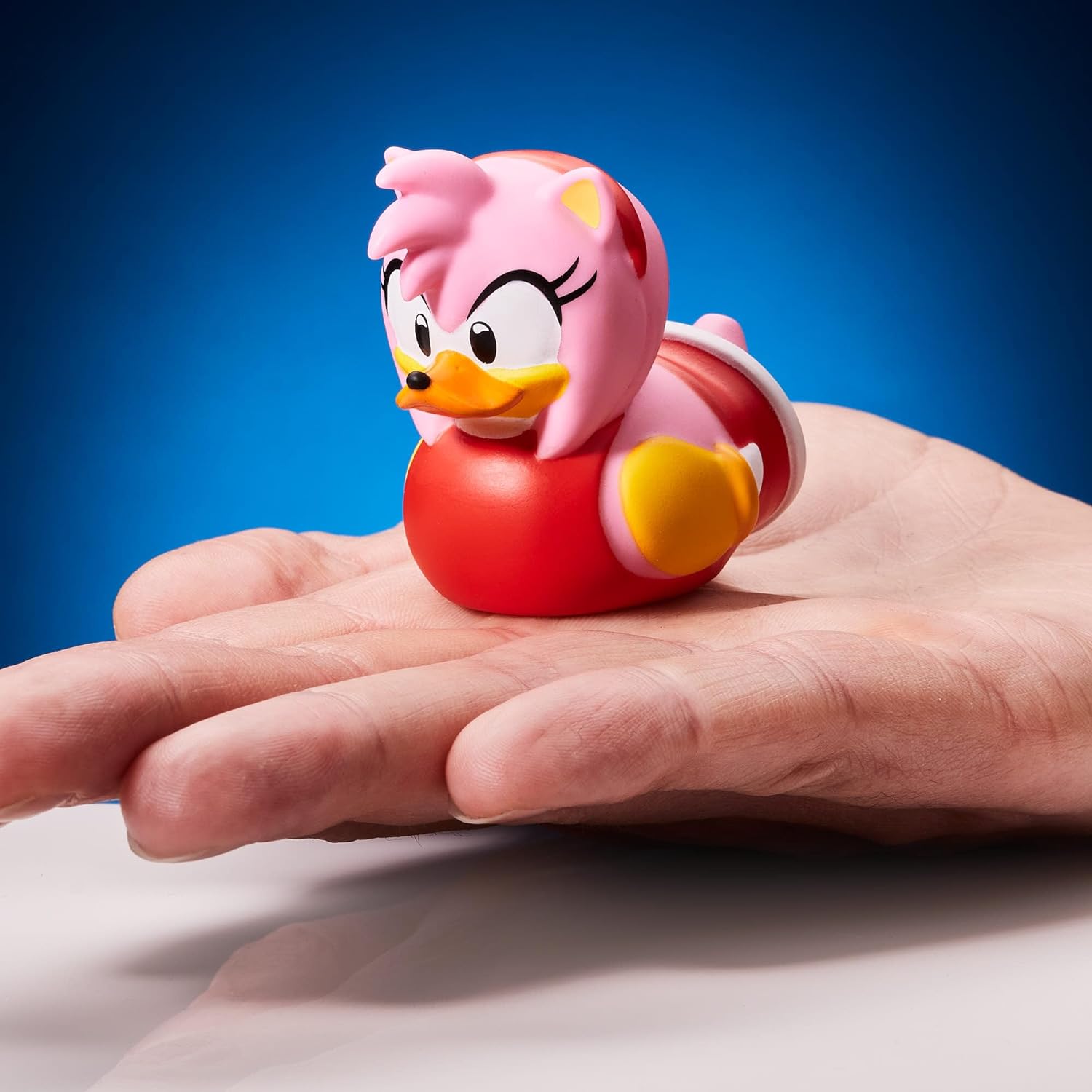 TUBBZ Mini: Sonic the Hedgehog - Amy Rose Cosplayende Rubberen Eend Vinylfiguur