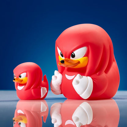 TUBBZ Mini: Sonic - Knuckles Figura Mini Coleccionable de Pato de Goma Disfrazado