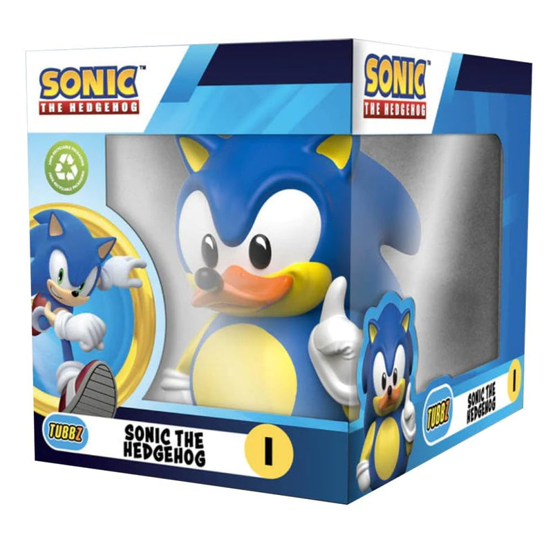 TUBBZ Boxed Edition Sonic Collectible Vinyl Rubber Duck Figure - Official Sonic the Hedgehog Merchandise - Action TV, Movies & Video Games