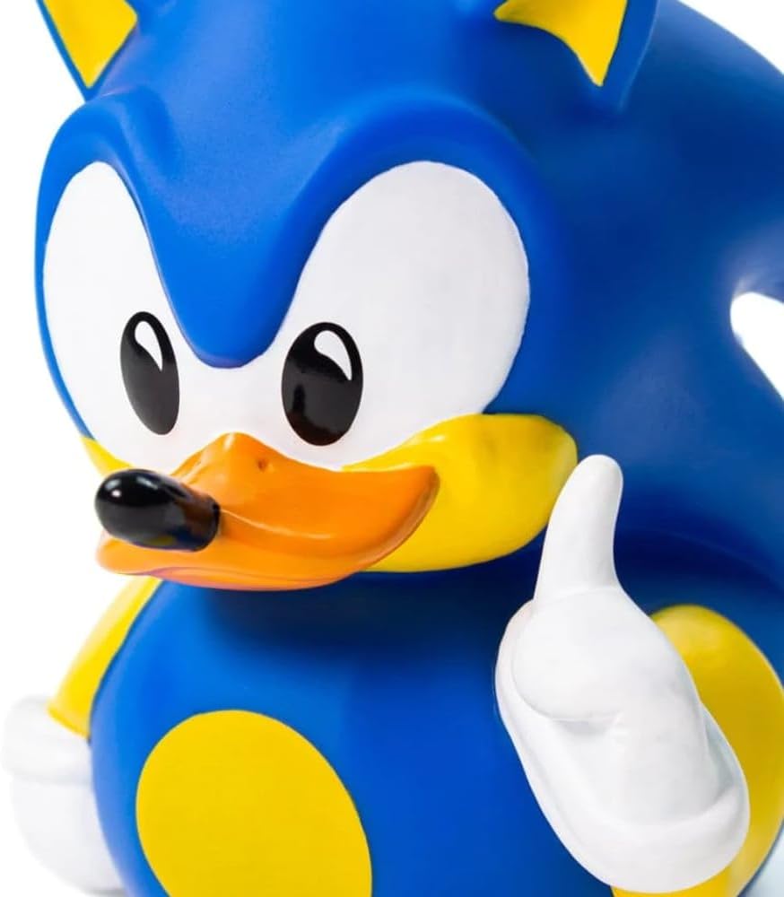 TUBBZ Boxed Edition Sonic Collectible Vinyl Rubber Duck Figure - Official Sonic the Hedgehog Merchandise - Action TV, Movies & Video Games