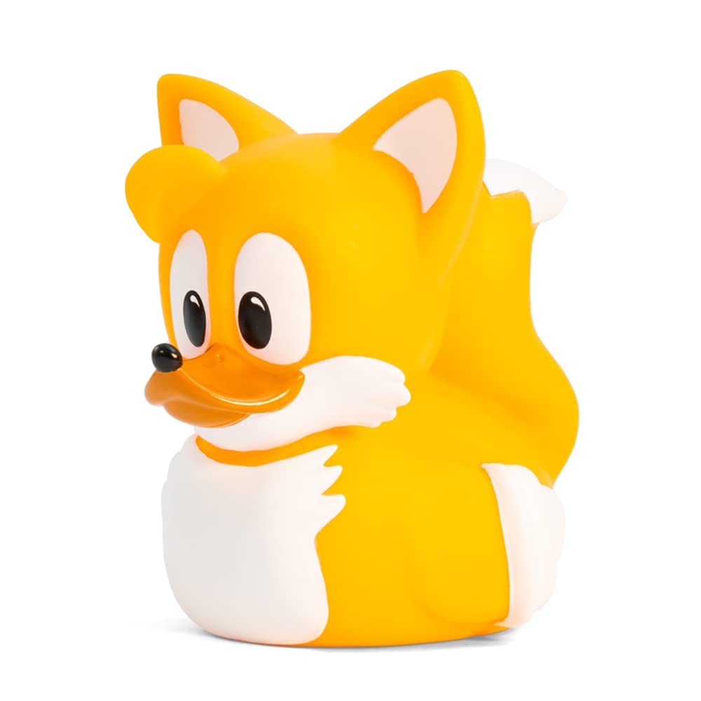 TUBBZ Boxed Edition Tails Collectible Vinyl Rubber Duck Figure - Official Sonic the Hedgehog Merchandise - Action TV, Movies & Video Games
