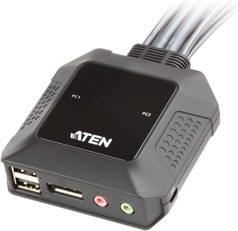 Aten CS22DP switch kvm DisplayPort / USB avec telecommande