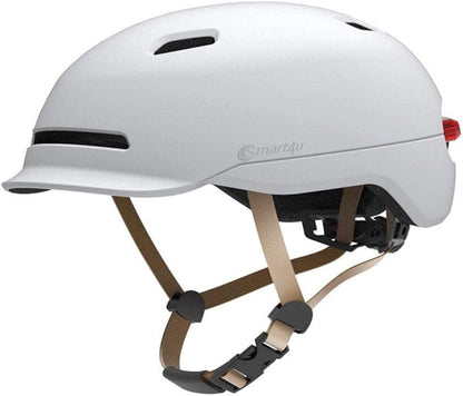 SMART4U Unisex Sh50l/L Helmet, Weiß, L L Weiß