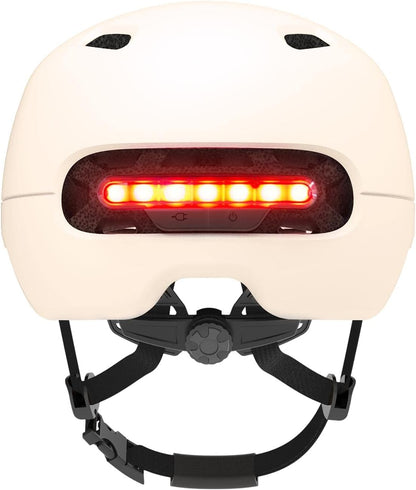 SMART4U Unisex Sh50l/L Helmet, Weiß, L L Weiß