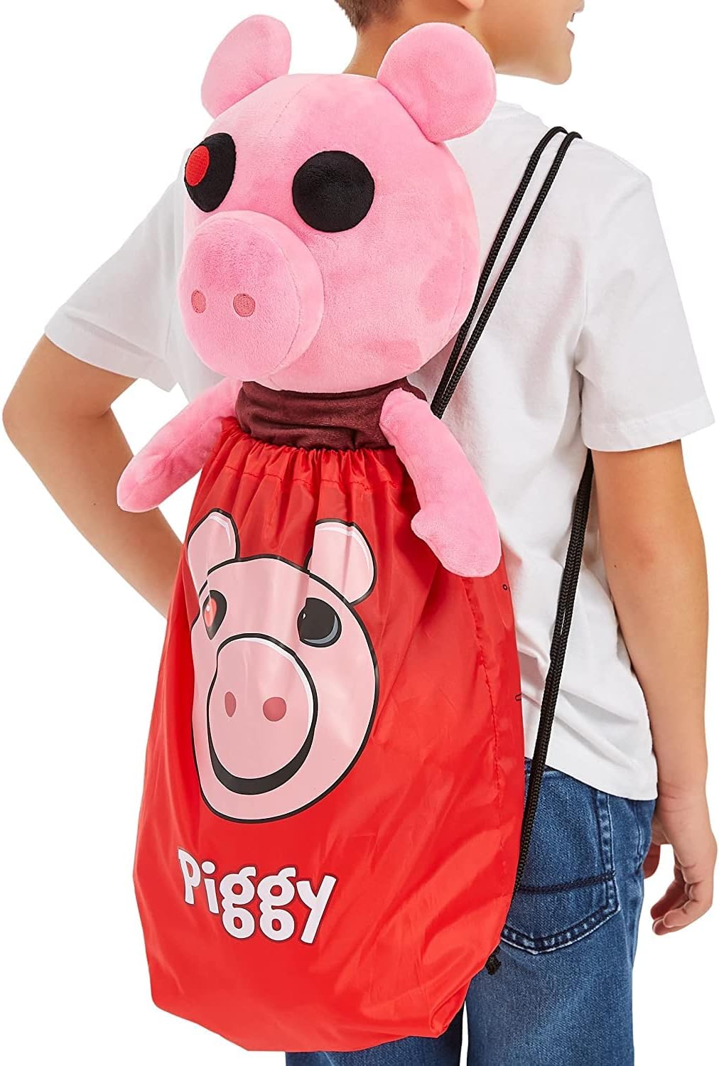 PIGGY Jumbo-Plüschtier (40,6 cm große Plüschtiere mit Kordelzugbeutel, Serie 1)