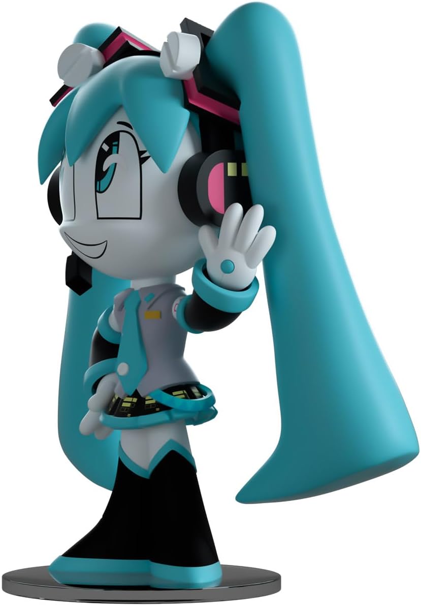 Youtooz Jenny Miku Figure, 4.5" inch Jenny Miku Vinyl Figure, Collectible Jenny Miku Figurine, Cartoon Inspired by Youtooz My Life as a Teenage Robot Collection
