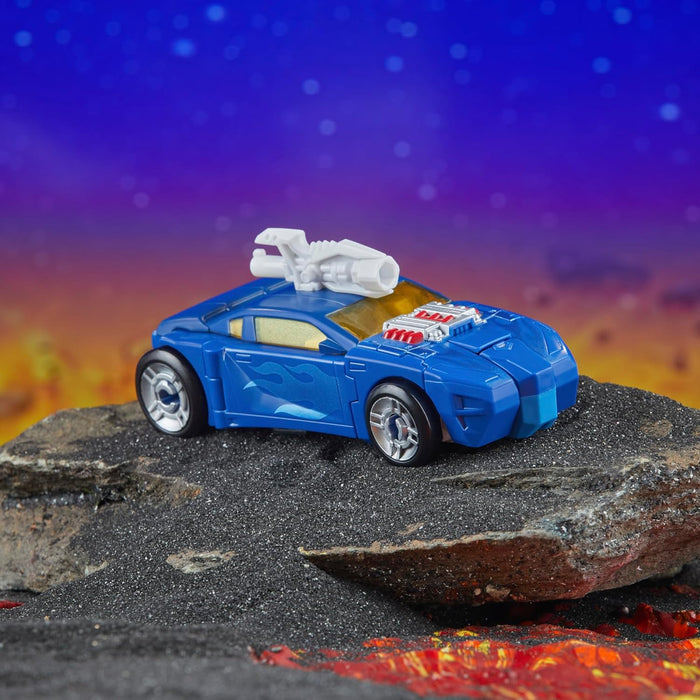 Transformers Legacy United Deluxe Class Robots in Disguise 2001 Universe Autobot Side Burn Action Figure