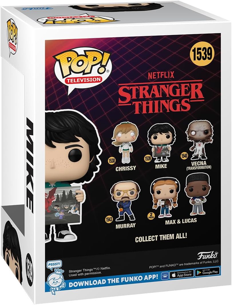 Funko Pop! TV: ST - Mike Wheeler With Will's Painting - Stranger Things - Collectable Vinyl Figure - Gift Idea - Official Merchandise - Toys for Kids & Adults - TV Fans