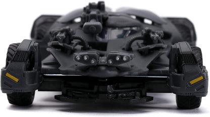Jada JA31706 1:32 Justice League Batmobile + Batman Figure, Black