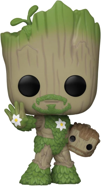 Funko Pop! Marvel: WAG - Iron Man - We Are Groot - Collectable Vinyl Figure - Gift Idea - Official Merchandise - Toys for Kids & Adults - TV Fans - Model Figure for Collectors and Display