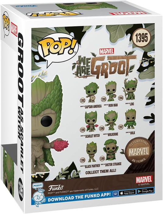 Funko Pop! Marvel: 85th Anniversary - We are Groot, Groot as Scarlet Witch