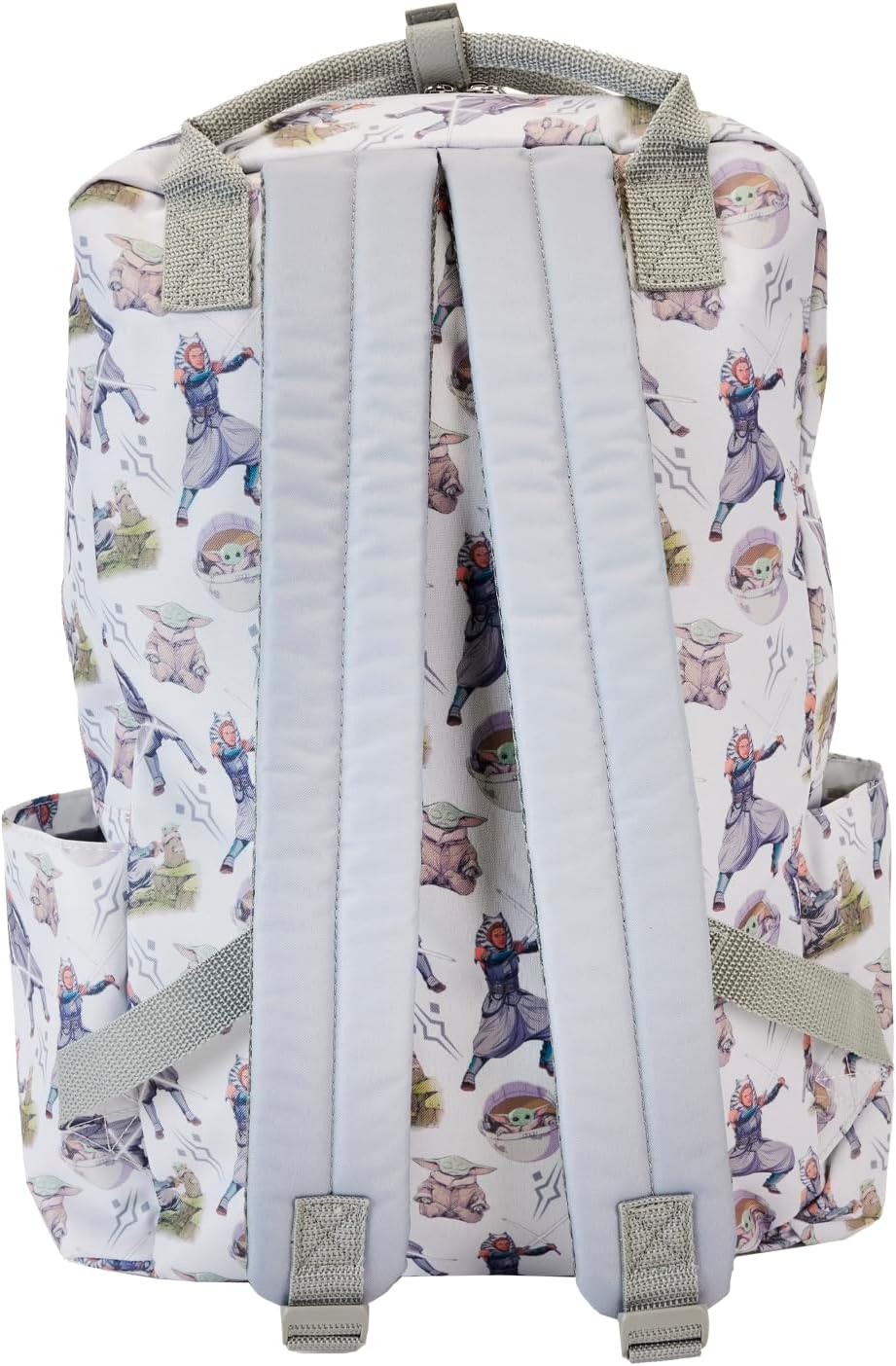 Loungefly Disney: Backpack: Star Wars: Ahsoka AOP - Premium Vegan Leather - Gift Idea - Official Merchandise - for Boys, Girls Men and Women - TV Fans