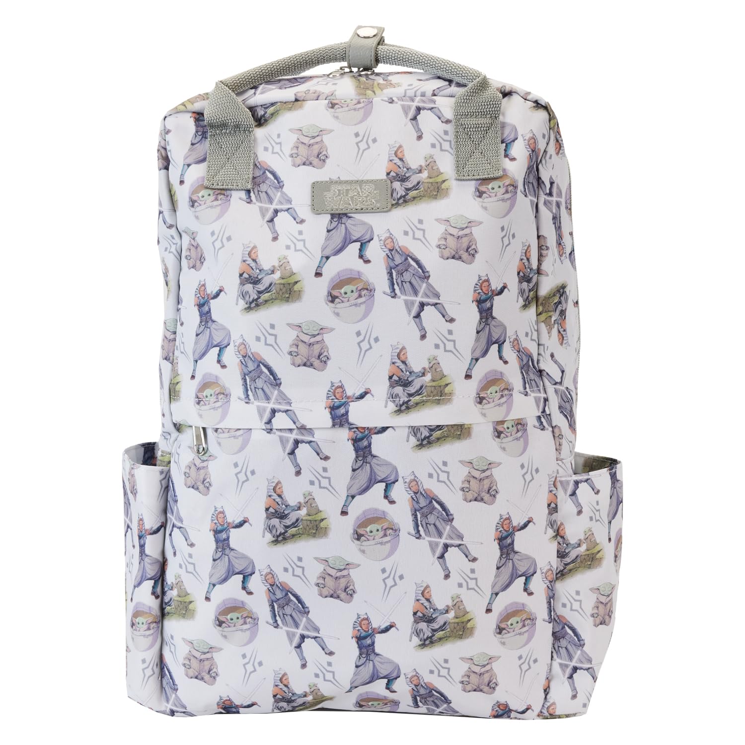 Loungefly Disney: Backpack: Star Wars: Ahsoka AOP - Premium Vegan Leather - Gift Idea - Official Merchandise - for Boys, Girls Men and Women - TV Fans