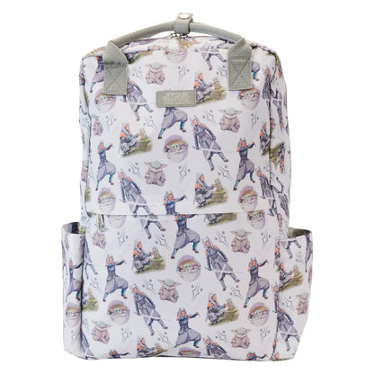 Loungefly Disney: Backpack: Star Wars: Ahsoka AOP - Premium Vegan Leather - Gift Idea - Official Merchandise - for Boys, Girls Men and Women - TV Fans
