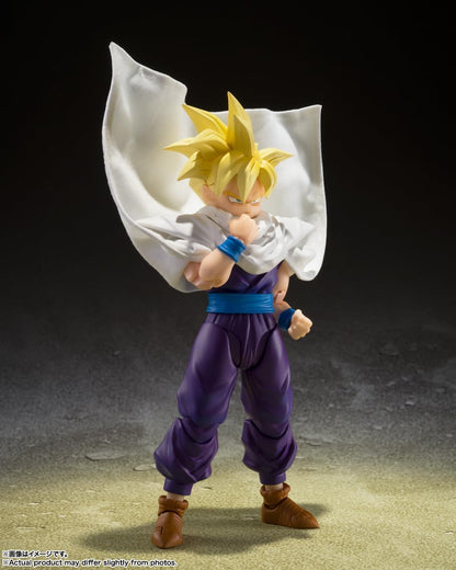TAMASHII NATIONS Dragon Ball Z – Super Saiyan Son Gohan – Le Guerrier Qui a surpassé Goku – Figurine d'action S.H.Figuarts