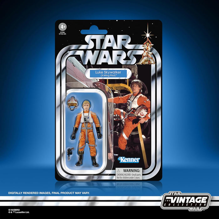 Star Wars The Vintage Collection Luke Skywalker (X-Wing Pilot), Action-Figur Neue Hoffnung (Skala 9,5 cm