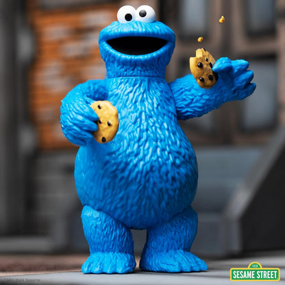 Sesame Street Cookie Monster 3 3/4-Inch Reaction Figures