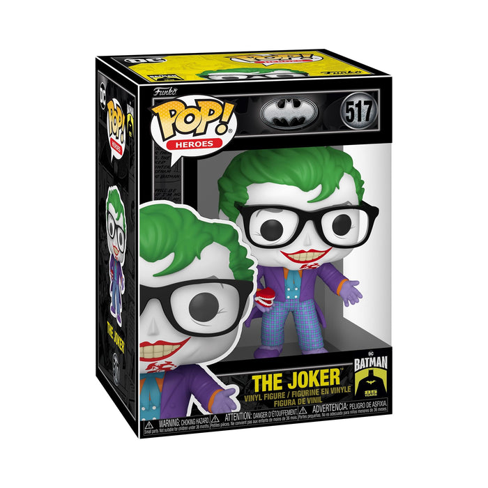 Funko Pop! Movies: BM 85th - the Joker With Teeth - Batman 1989 - Collectable Vinyl Figure - Gift Idea - Official Merchandise - Toys for Kids & Adults - Movies Fans - Model Figure for Collectors