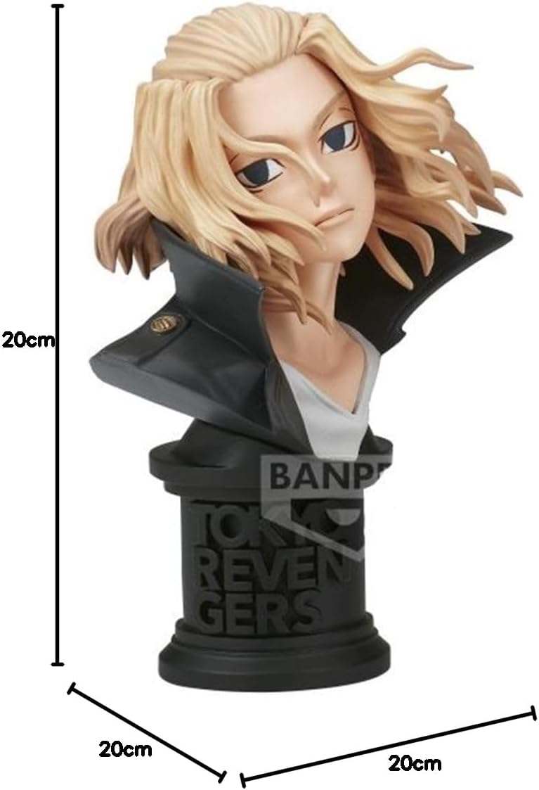 Banpresto 19687 Tokyo Revengers Faceculptures ‐ Manjiro Sano (Ver.A) Figure