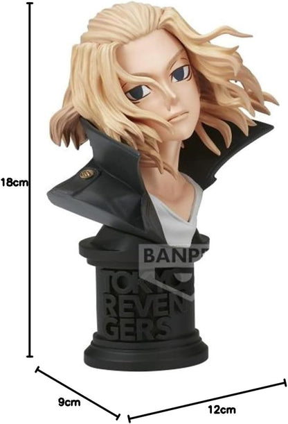 Banpresto 19687 Tokyo Revengers Faceculptures ‐ Manjiro Sano (Ver.A) Figure