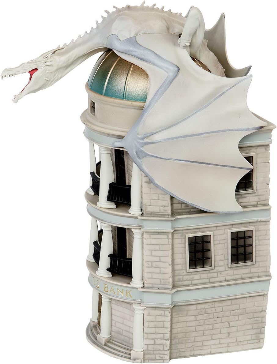Harry Potter Monogram Gringotts Bank PVC Bank,Multi Color, 4"