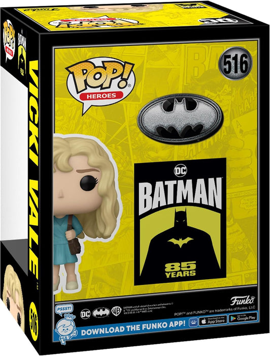 Dc Comics: Funko Pop! Heroes - Batman 85Th Anniversary - Vicki Vale (Vinyl Figure 516)