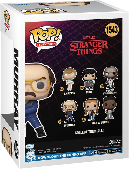 Funko Pop! TV: Stranger Things - Murray Bauman - Collectable Vinyl Figure - Gift Idea - Official Merchandise - Toys for Kids & Adults - TV Fans - Model Figure for Collectors and Display