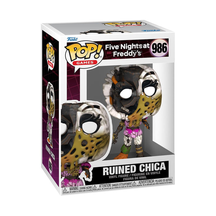 Funko Pop! Games: Five Nights At Freddy's: RUIN - Chica the Chicken - FNAF - Collectable Vinyl Figure - Gift Idea - Official Merchandise - Toys for Kids & Adults - Video Games Fans