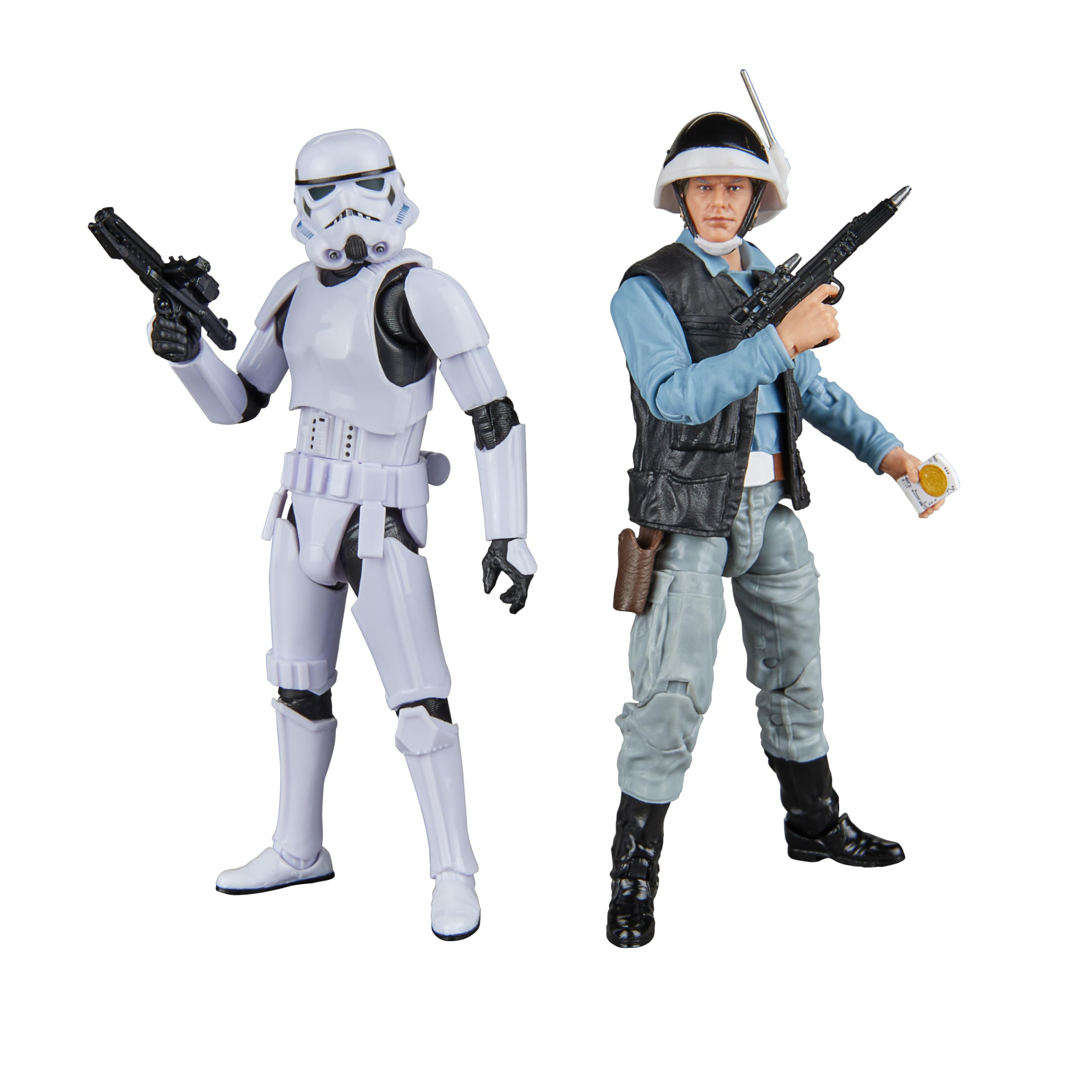 STAR WARS The Black Series Rebel Trooper & Stormtrooper, A New Hope Collectible 6 Inch Action Figure 2-Pack