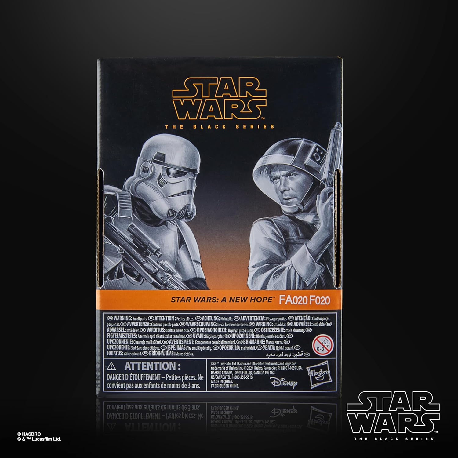 STAR WARS The Black Series Rebel Trooper & Stormtrooper, A New Hope Collectible 6 Inch Action Figure 2-Pack